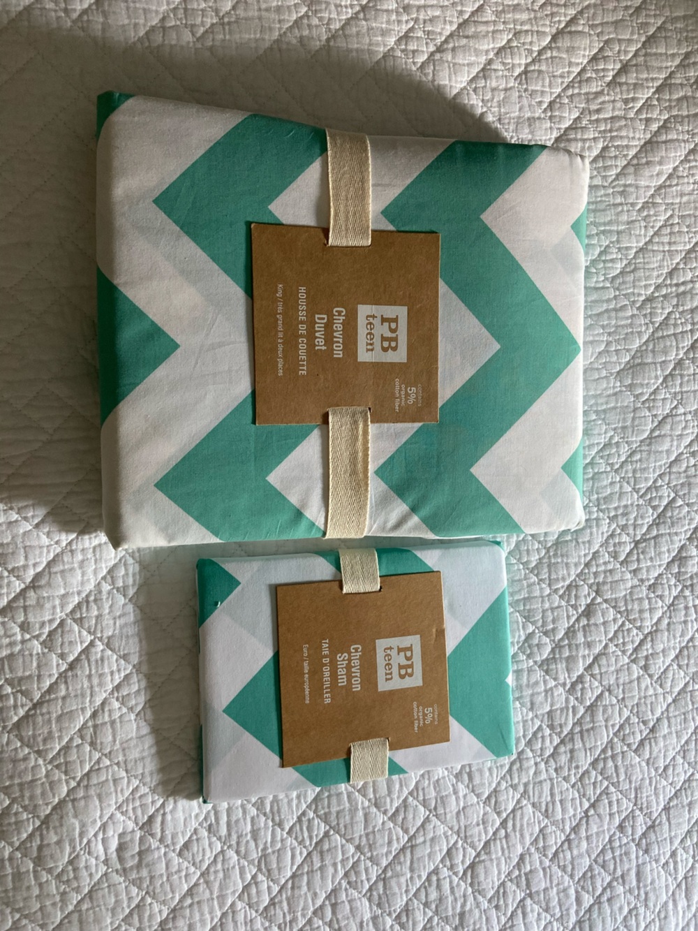 Pottery Barn Duvet Cover & Euro Sham